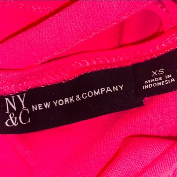 New York & Company Hot Pink Dress - Picture 9 of 9